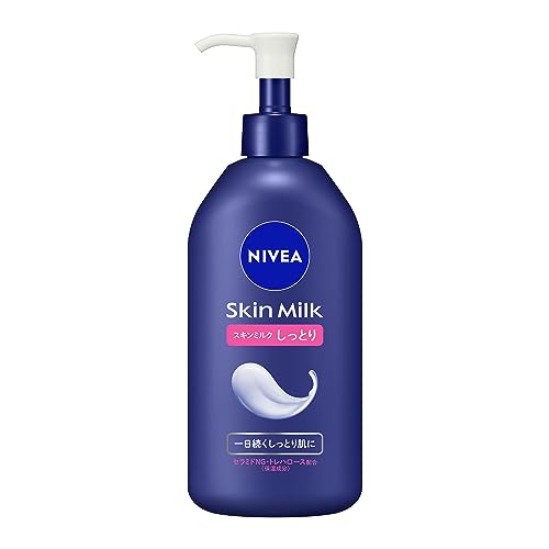 NIVEA Skin Milk Moist Pump Type 350g Highly Moisturizing Body Cream