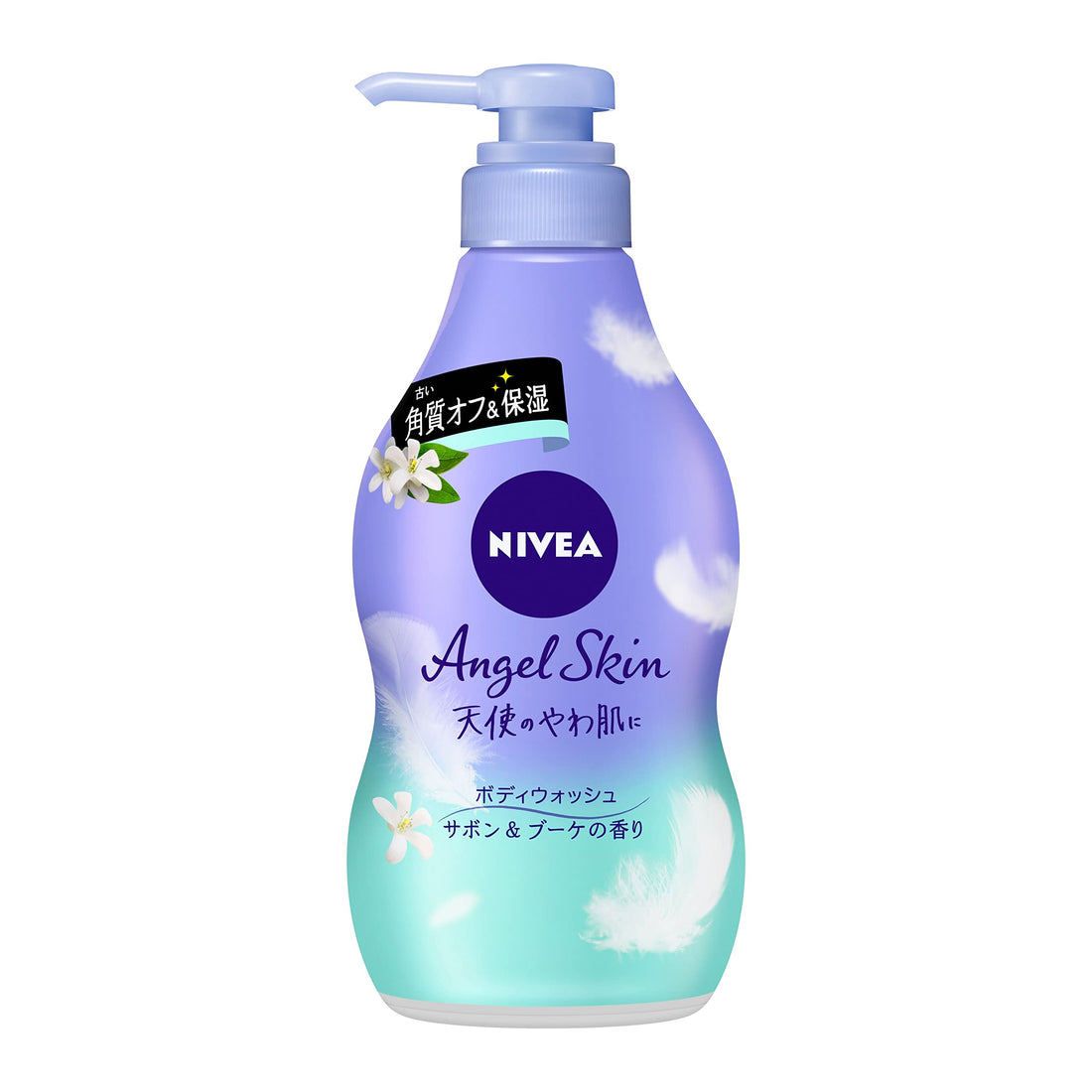 NIVEA Angel Skin Body Wash 480ml with Bouquet Fragrance