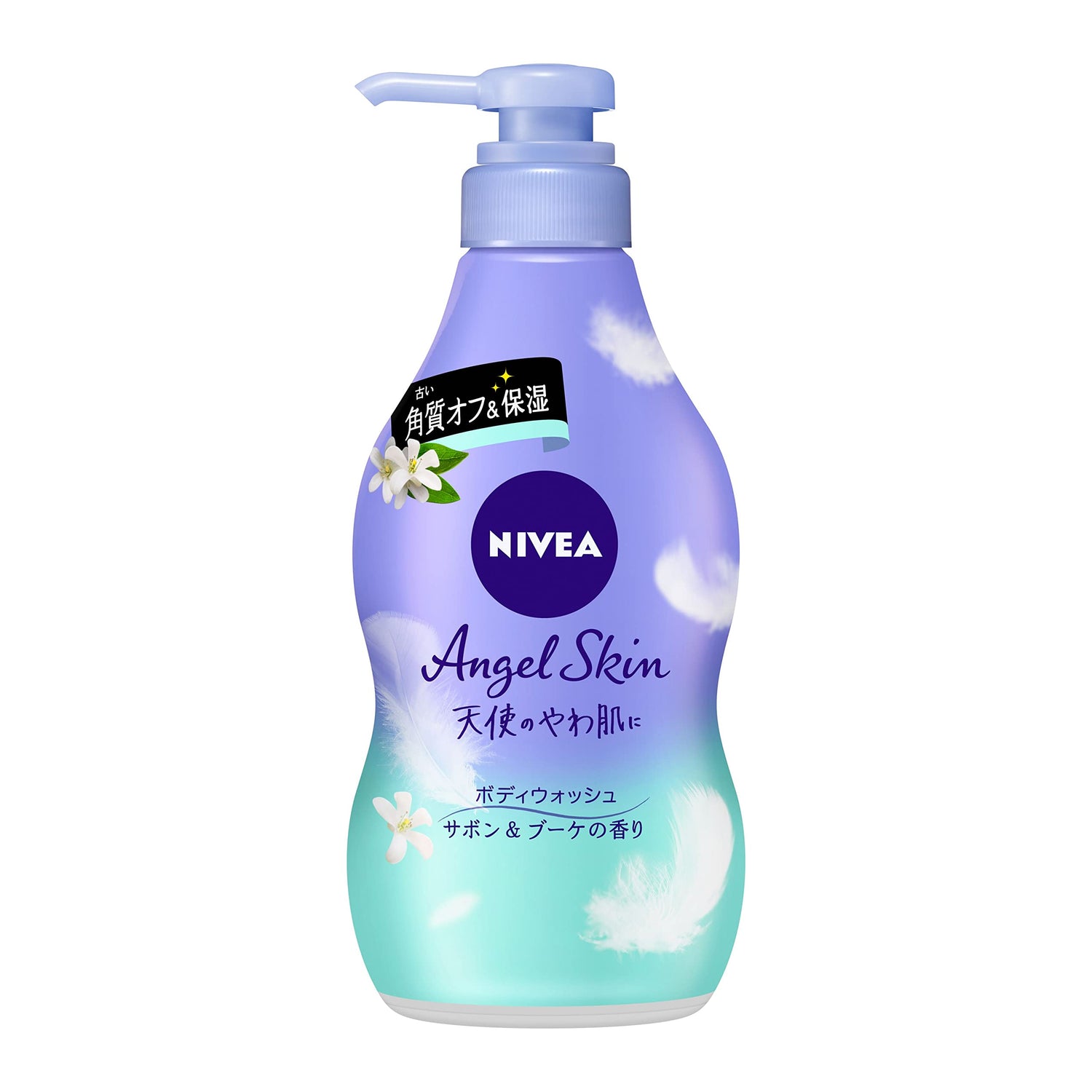NIVEA Angel Skin Body Wash 480ml with Bouquet Fragrance