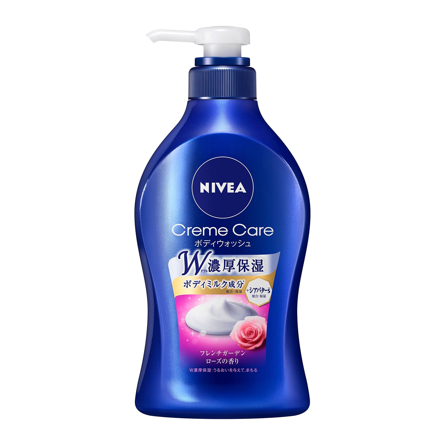 NIVEA Cream Care Body Wash French Rose Pump 480ml