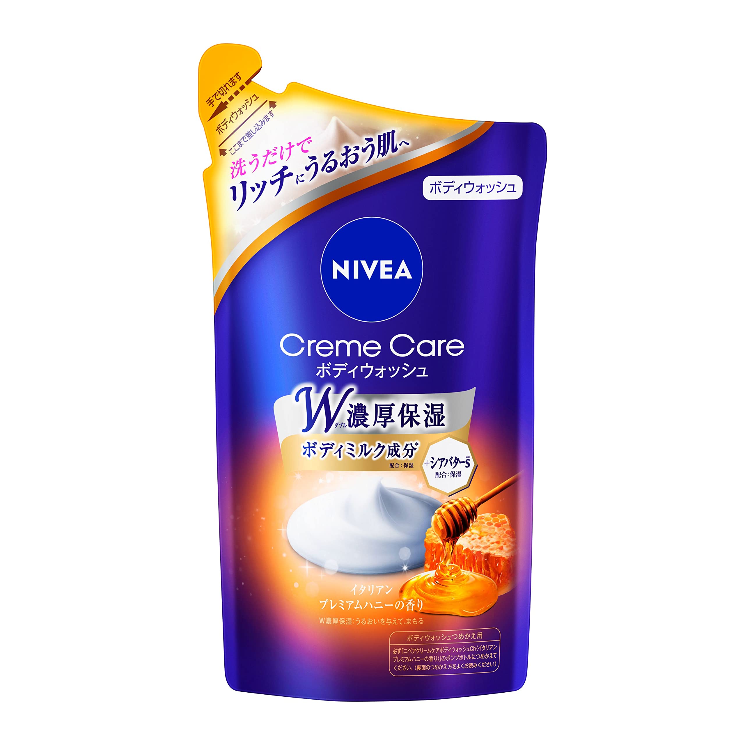 Nivea Crème de soin pour le corps Lavage Honey Recharge 360ml
