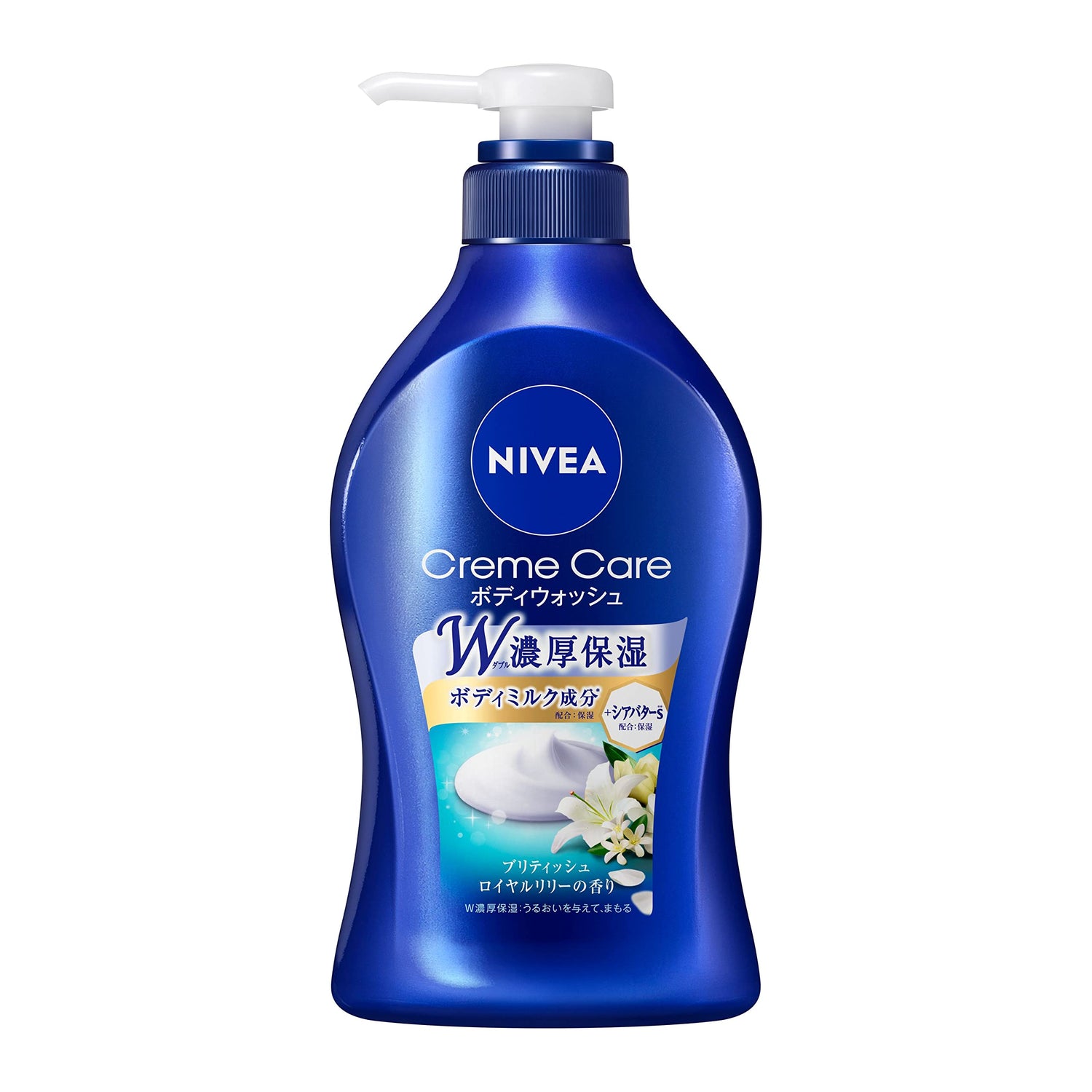 NIVEA Cream Care Body Wash British Royal Lily Scent 480ml