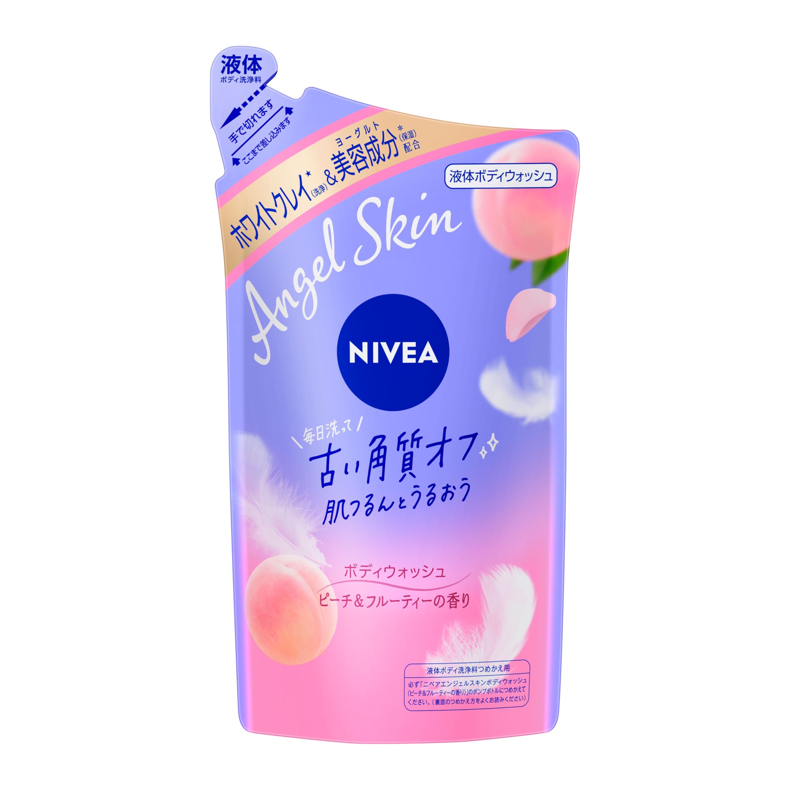 NIVEA Body Wash Peach &amp; Fruity Scent Refill 360ml