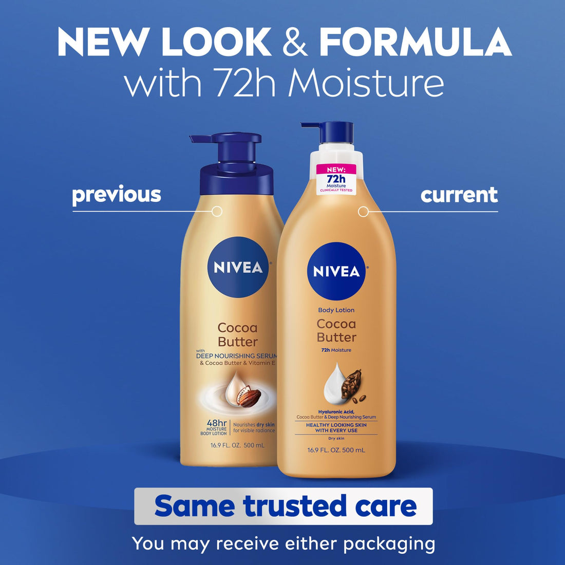 NIVEA Cocoa Butter Body Lotion 16.9 fl oz