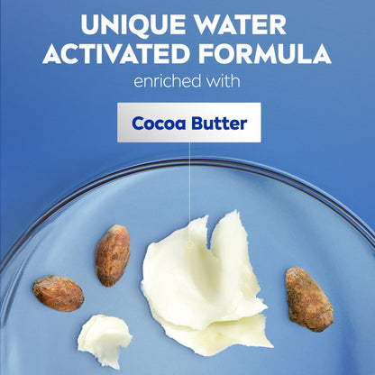 NIVEA In-Shower Cocoa Butter Body Lotion 13.5 Fl Oz