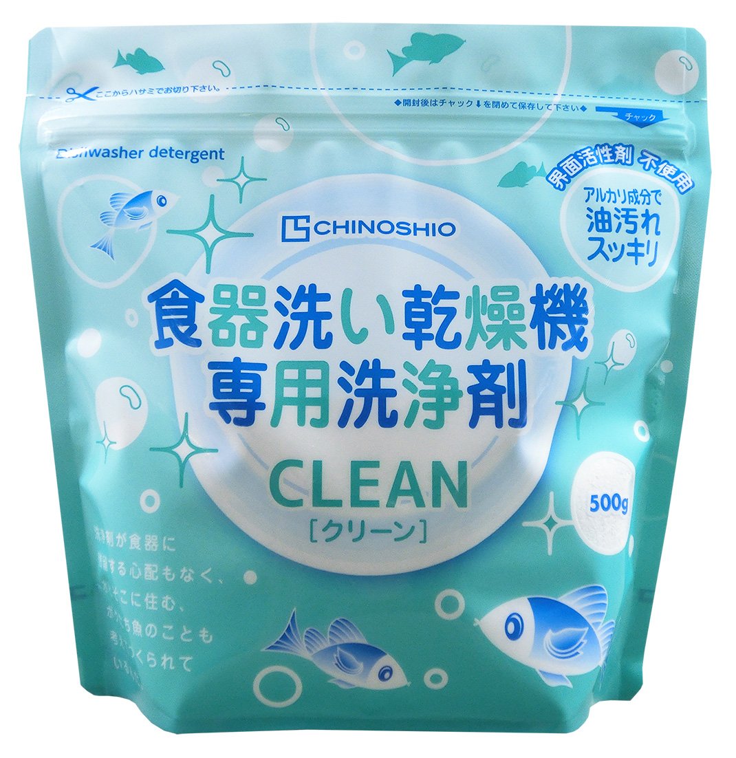 Chinoshiosha Clean Détergent en poudre pour lave-vaisselle 500 g