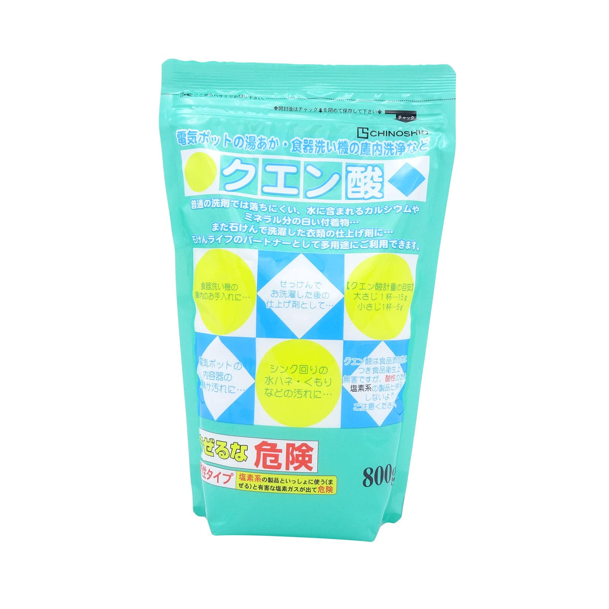 Chinoshiosha Citrons Acide 800g pour un Nettoyage Efficace