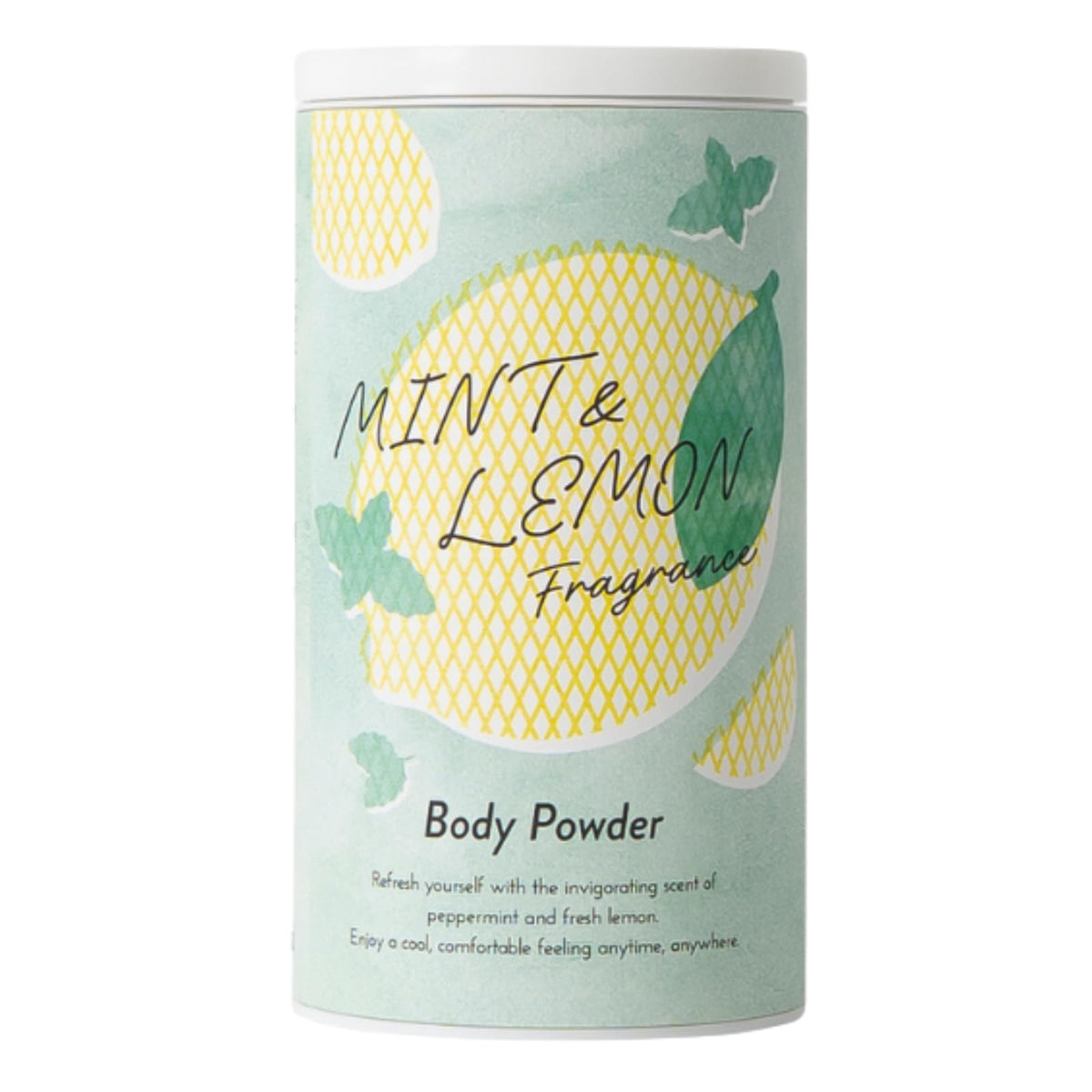 Seikatsunoki Body Powder Mint &amp; Lemon 40g for Refreshing Feel