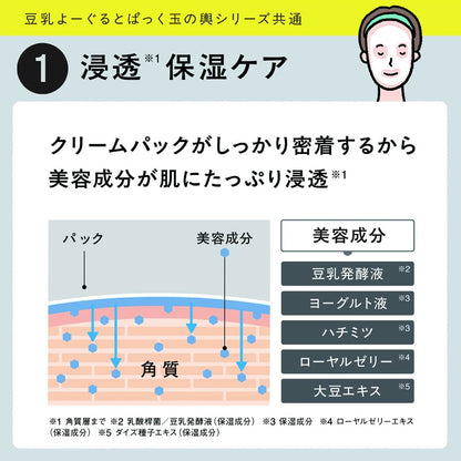 Toufunomoritaya Soy Milk Yogurt Pack for Radiant Skin 150g