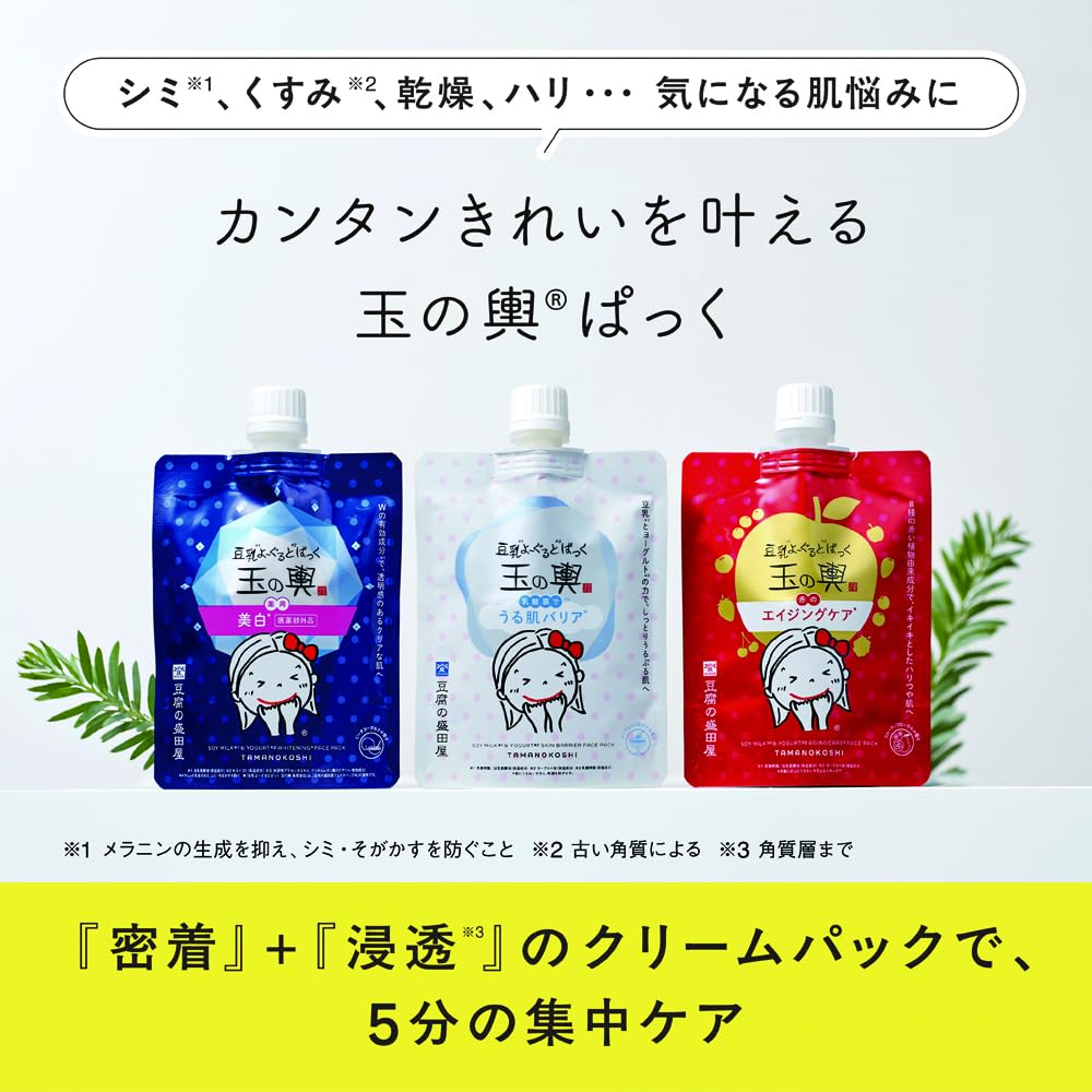 Toufunomoritaya Soy Milk Yogurt Pack for Aging Care 1 Piece