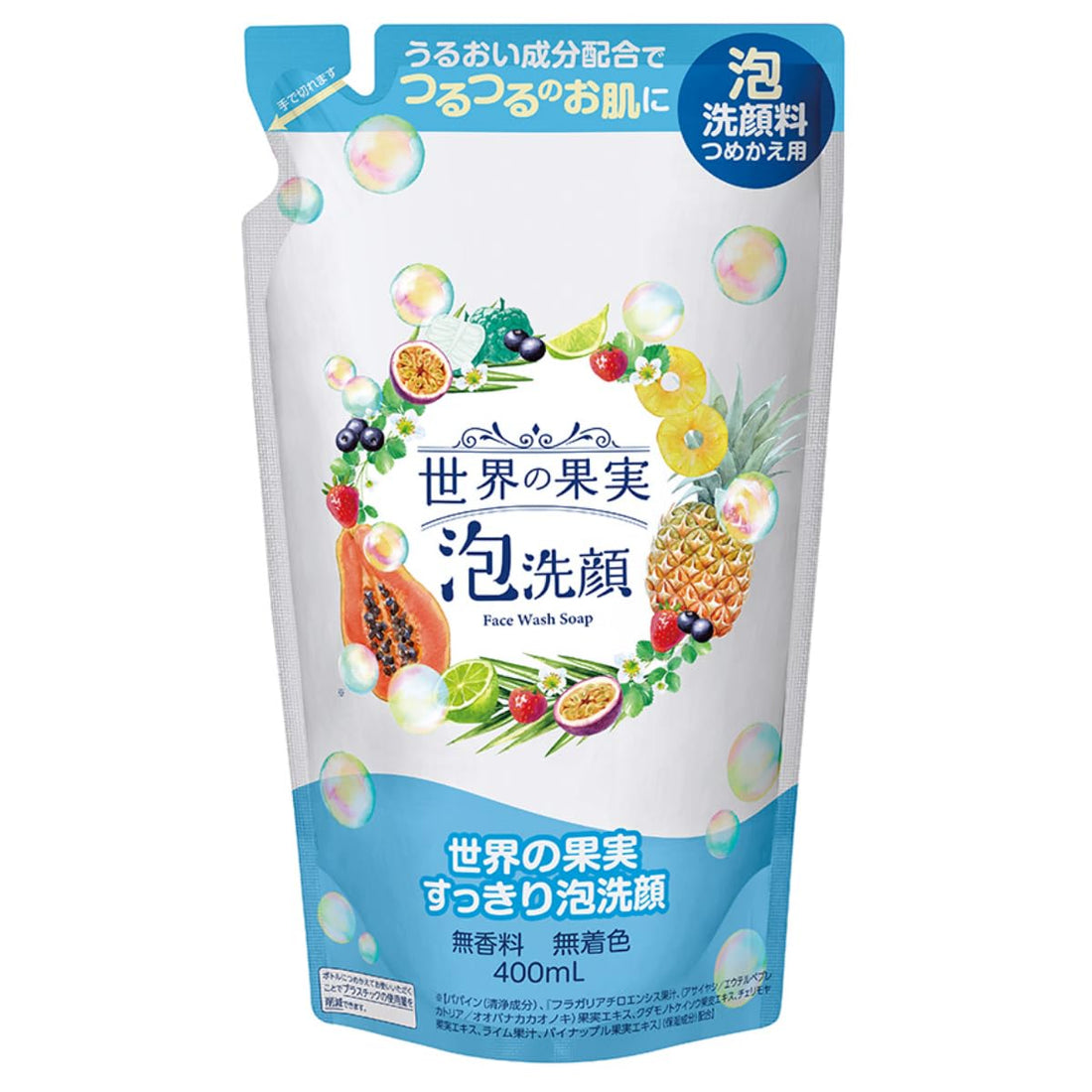 Sekainokajitsu Nettoyant Moussant pour le Visage Recharge 150ml
