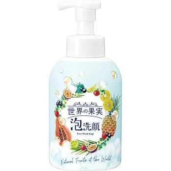 Sekainokajitsu Nettoyant Moussant 500ml pour un Éclat Rafraîchissant
