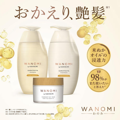 Wanomi Hair Treatment Moisture Refill Set 2 x 400ml