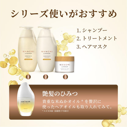 Wanomi Hair Treatment Moisture Refill Set 2 x 400ml