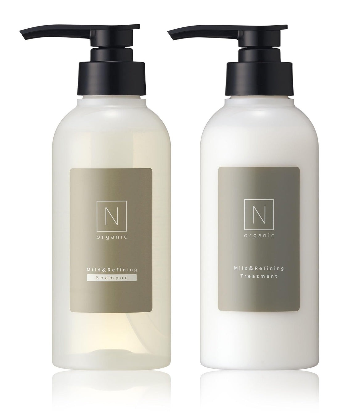 N organic Hair Care Set Shampoo and Conditioner with Green Citrus Scent