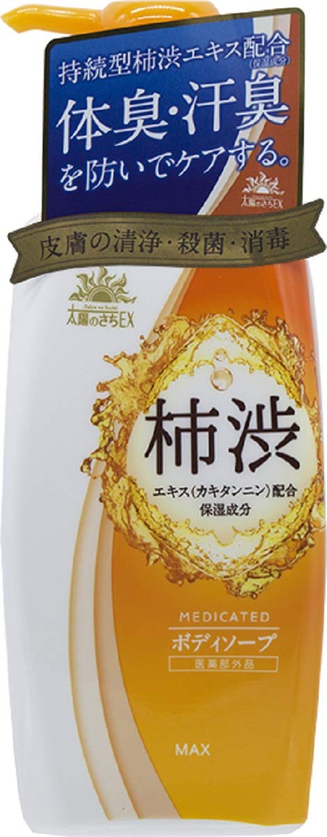 Taiyounosachi Medicated Taiyou no Sachi EX Persimmon Tannin Body Soap 500ml (x 1)