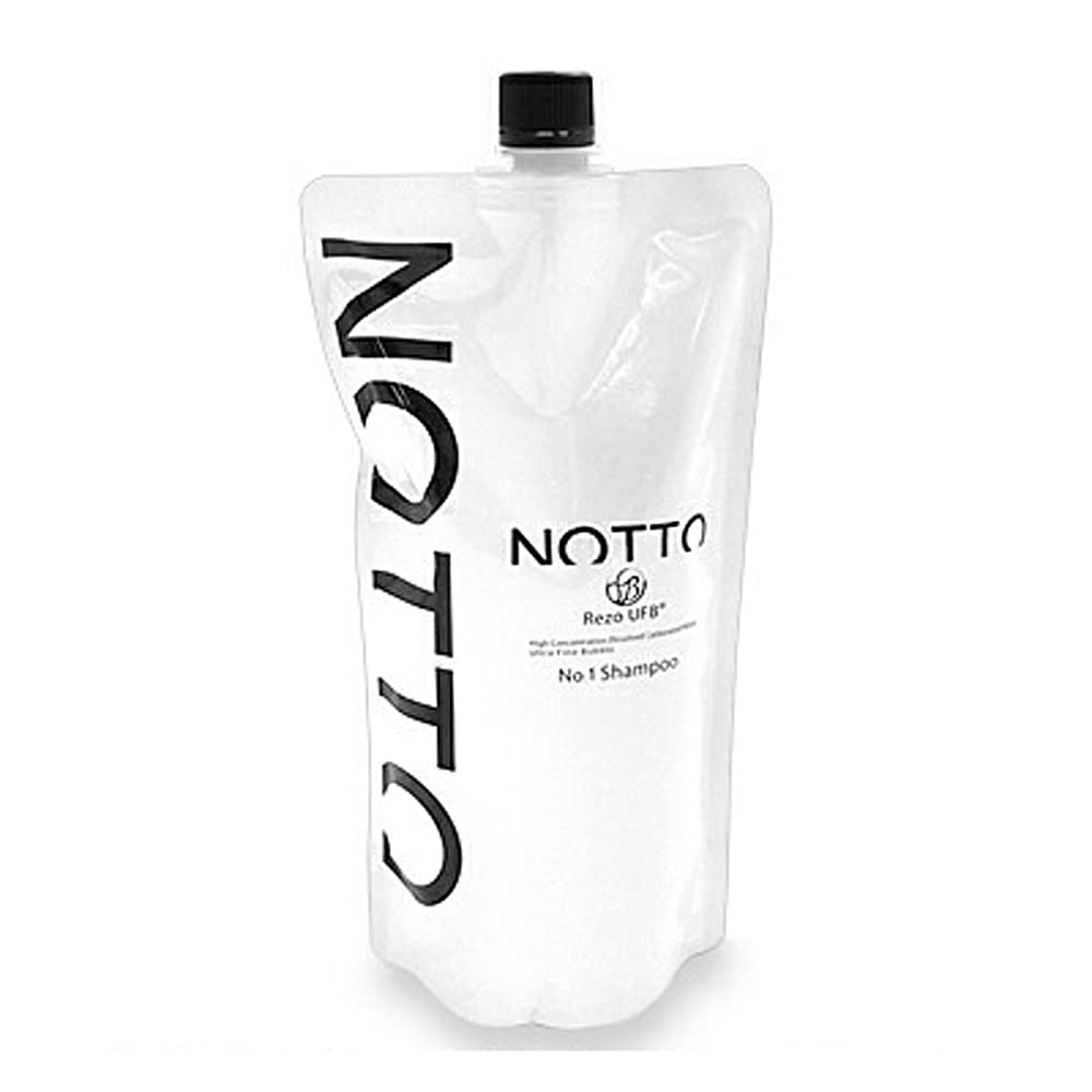 NOTTO Mercury Cosmetic NOTTO Shampoo (UFB Highly Concentrated Dissolved Carbon Dioxide) Refill 650ml