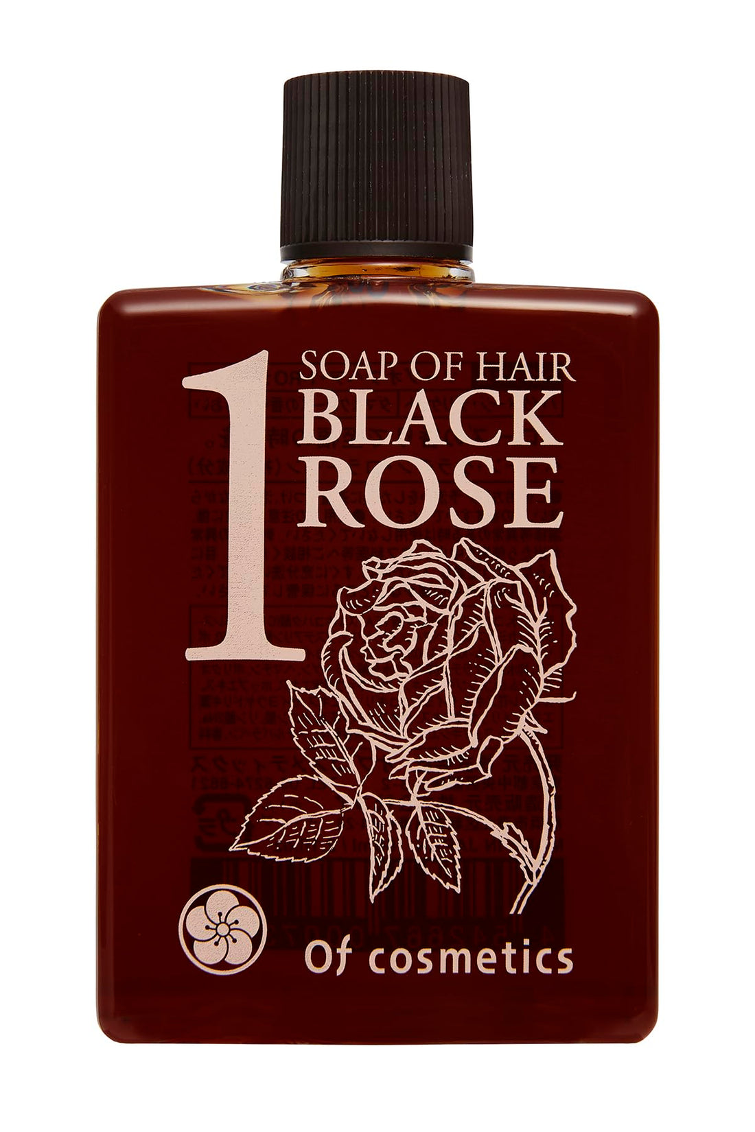 Of cosmetics Shampooing Soap of Hair 1-RO Shittori, mini format, parfum d’huile essentielle de rose de Damas 60ml
