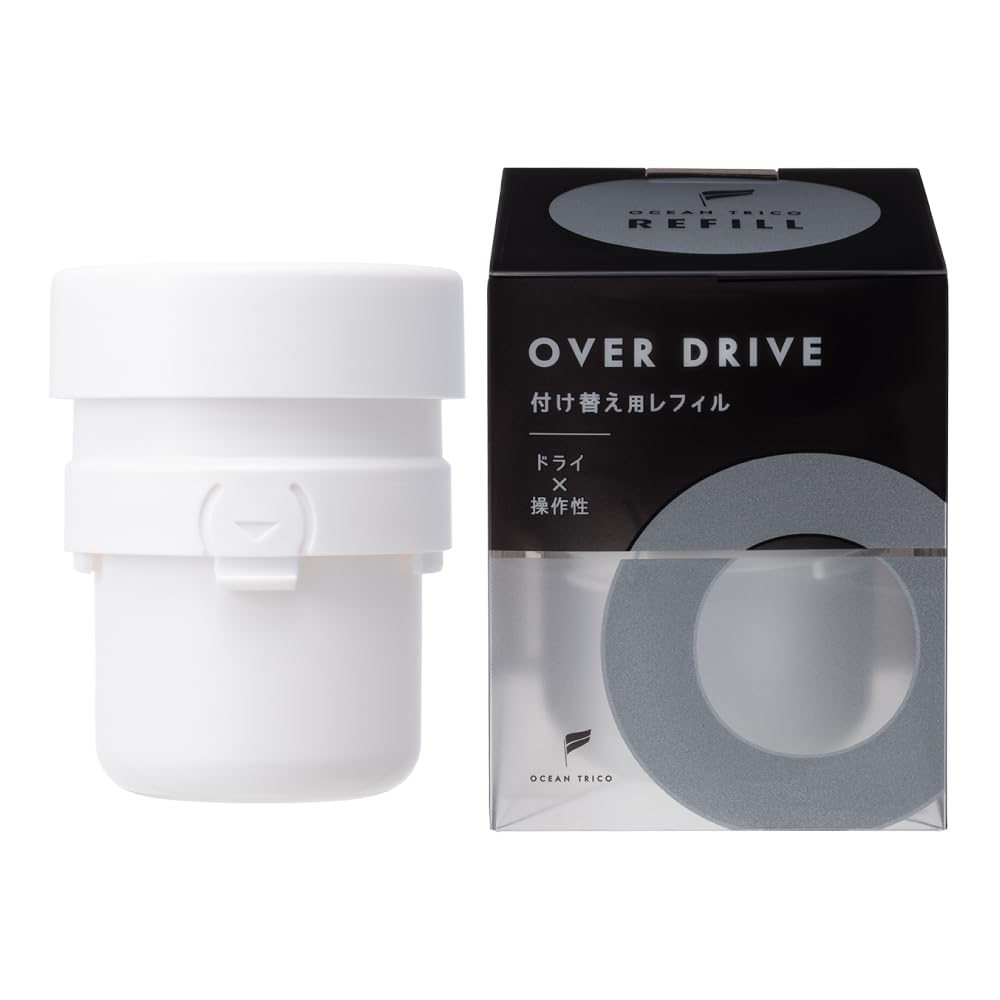 OCEAN TRICO Hair Wax Overdrive Refill 80g for Effortless Styling