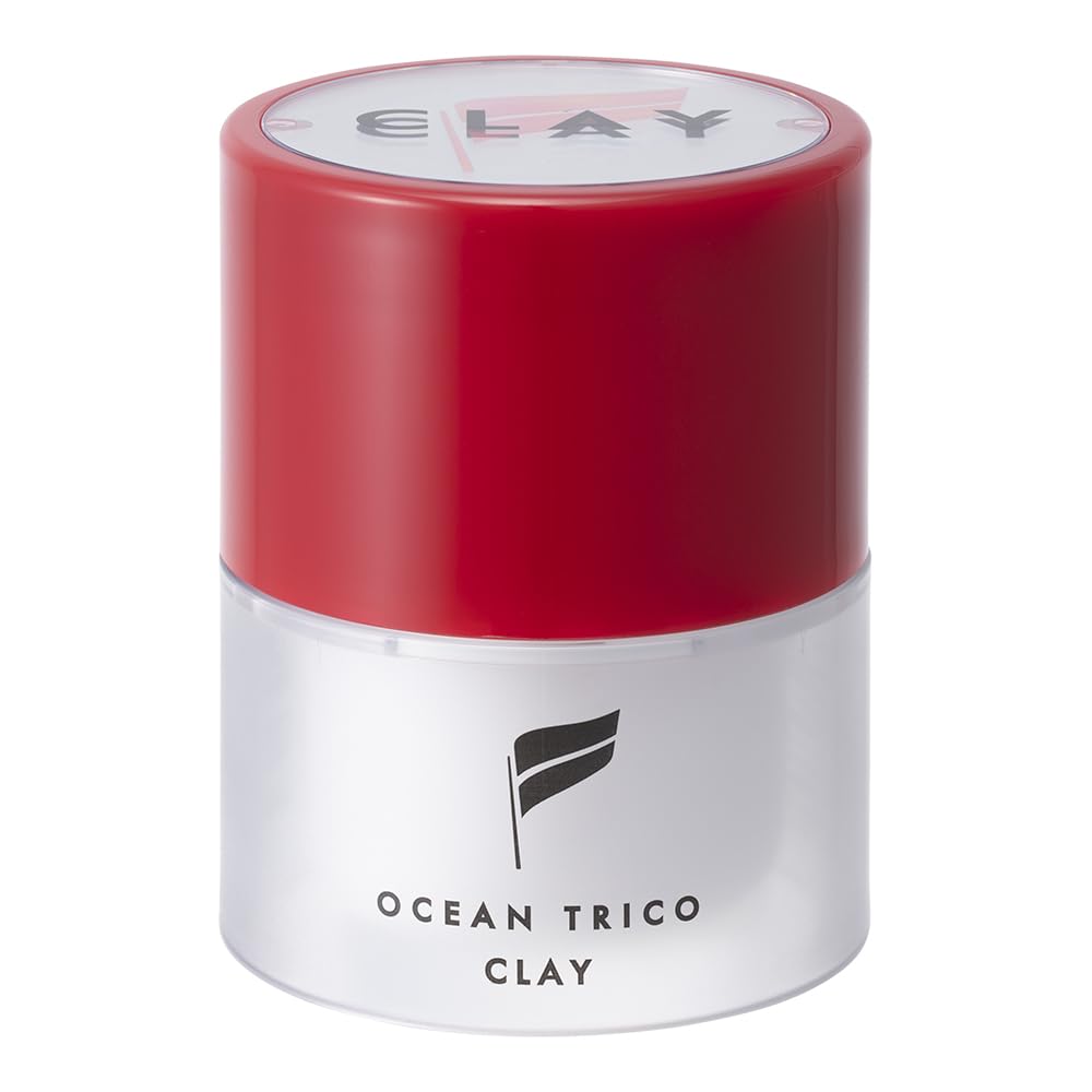 OCEAN TRICO Hair Wax Clay 80g for Matte Finish and Strong Hold