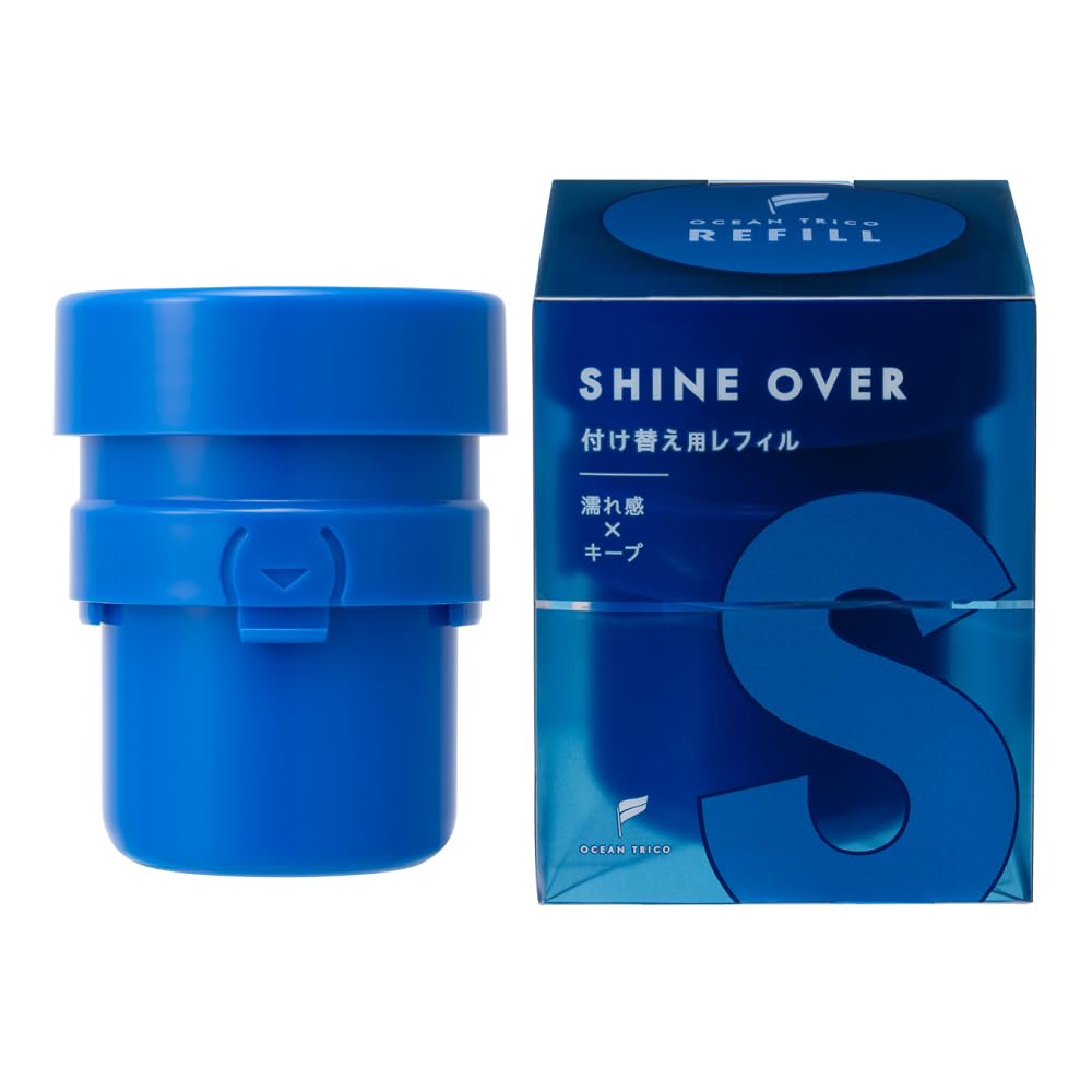 OCEAN TRICO Hair Wax Shine Over Refill 80g for All Hair Types