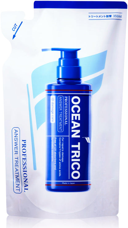 OCEAN TRICO Hair Treatment Refill 350ml with Happy Aroma