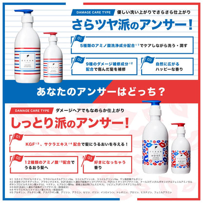 OCEAN TRICO Shampoo Réfilling 350ml pour Cheveux Sains