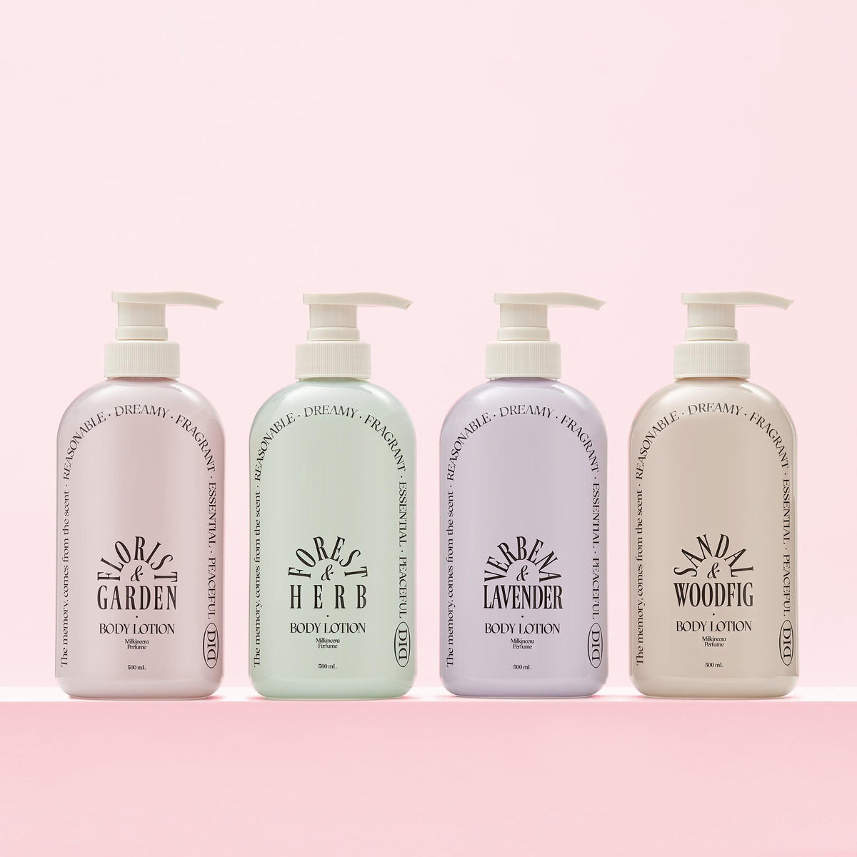 ODID Milk-In-Serum Perfume Body Lotion 500ml for Hydration