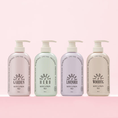 ODID Milk-In-Serum Perfume Body Lotion 500ml for Hydration