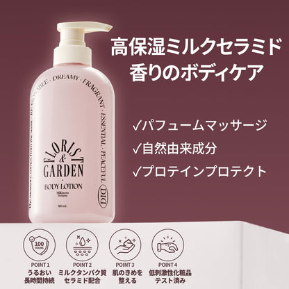 ODID Moisturizing Body Lotion with Milk Ceramide 500ml for Hydration