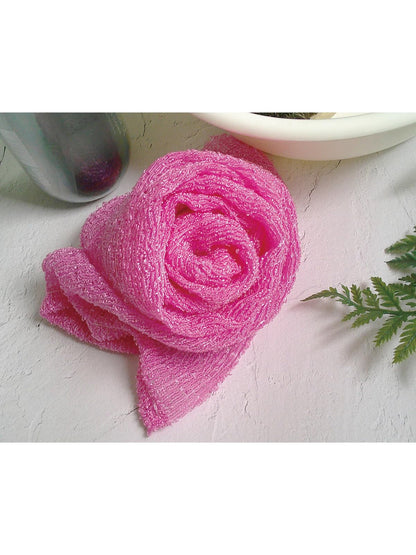 Ohe Body Towel Pink 28cm x 100cm Antibacterial Soft Texture