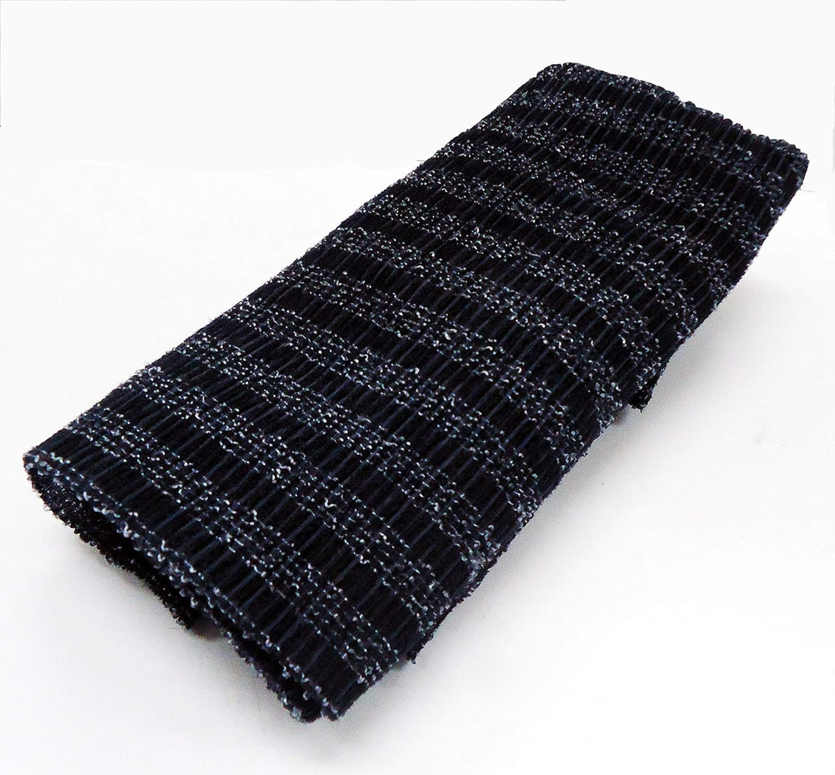 Ohe Body Towel Extra Firm Black 28x120cm for Luxurious Cleansing