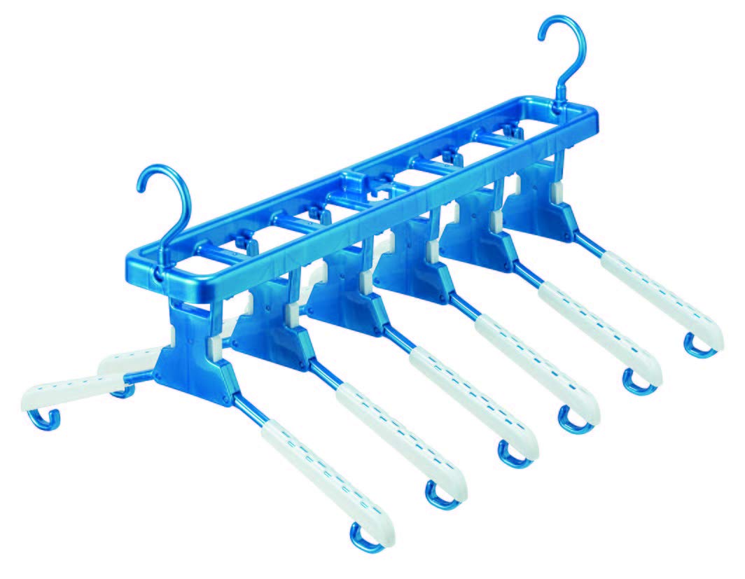 Ohe Mini Hanger with 10 Clips for Laundry Drying