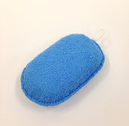 Ohe Body Sponge Blue for Gentle Cleansing Made in Japan