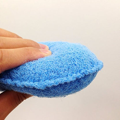 Ohe Body Sponge Blue for Gentle Cleansing Made in Japan