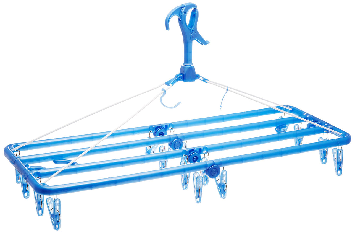 Ohe My Laundry 2 Baignoire Porte Serviettes Bleu 25x75x41cm