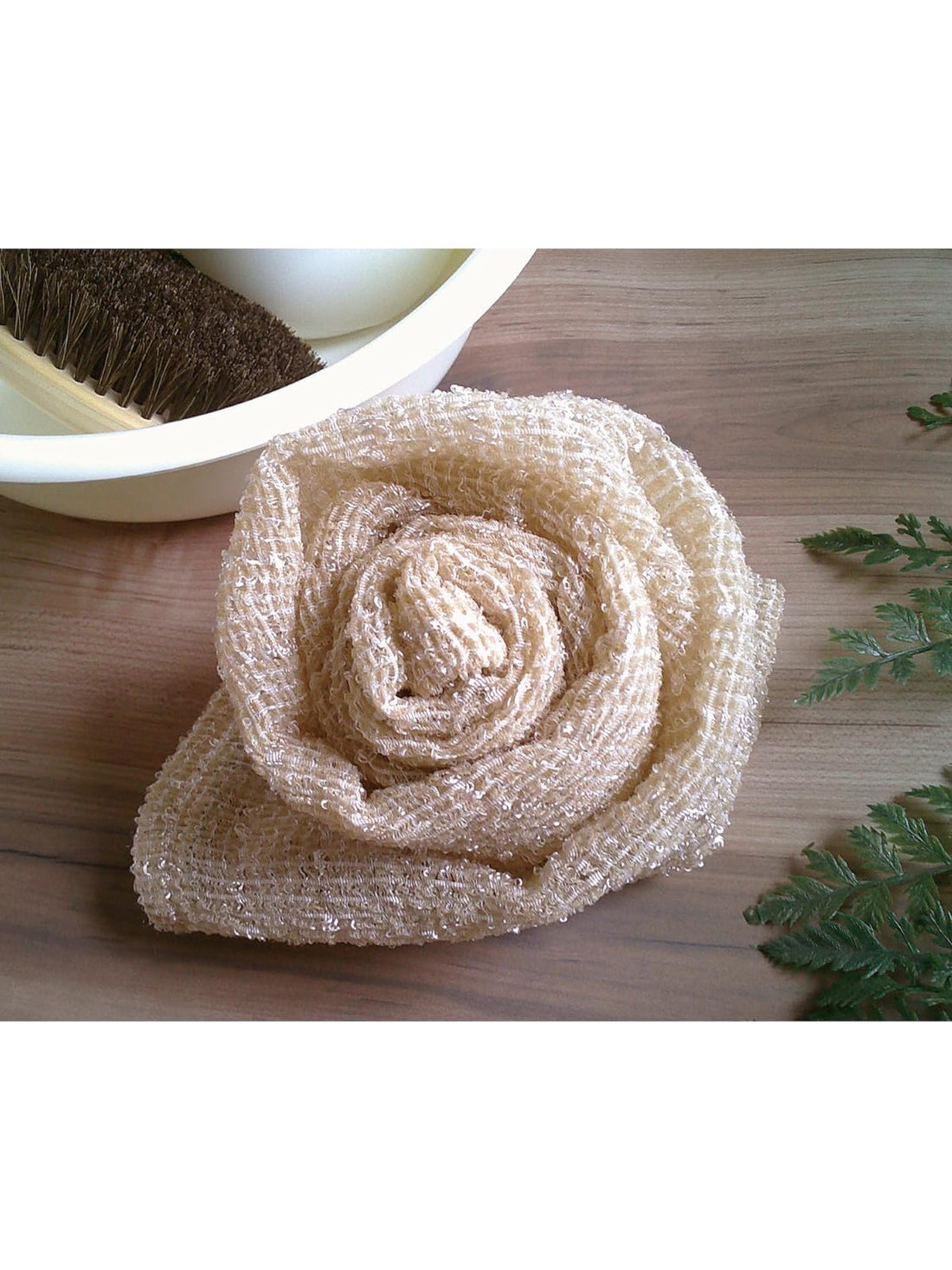 Ohe Body Towel Eco-Friendly Mocha Color 28cm x 100cm