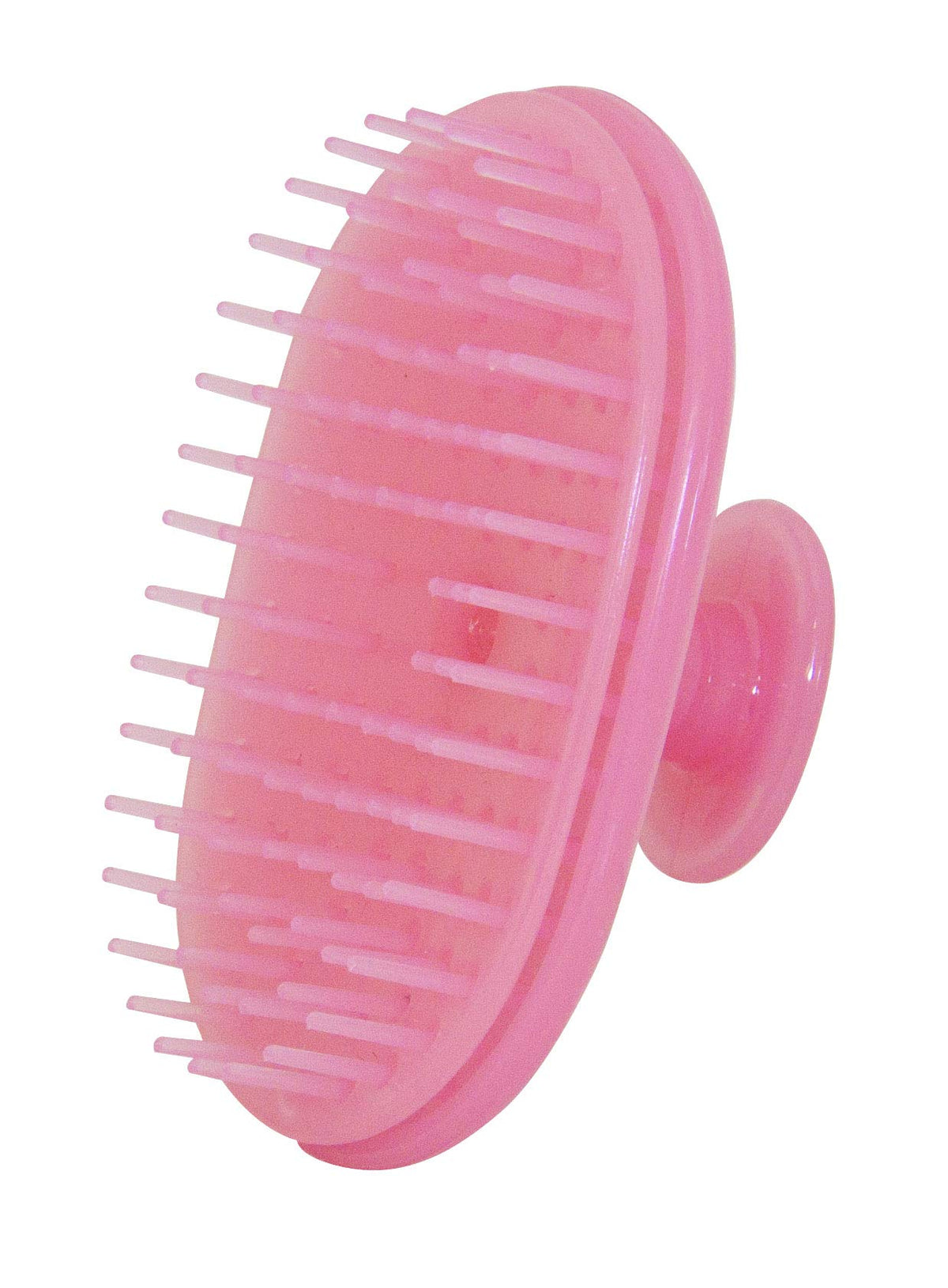 Ohe Shampoo Brush Pink Compact Design for Easy Hair Care