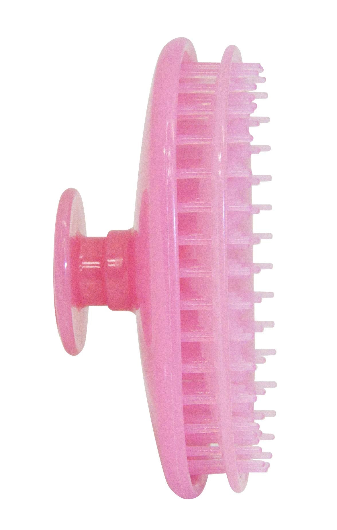 Ohe Shampoo Brush Pink Compact Design for Easy Hair Care