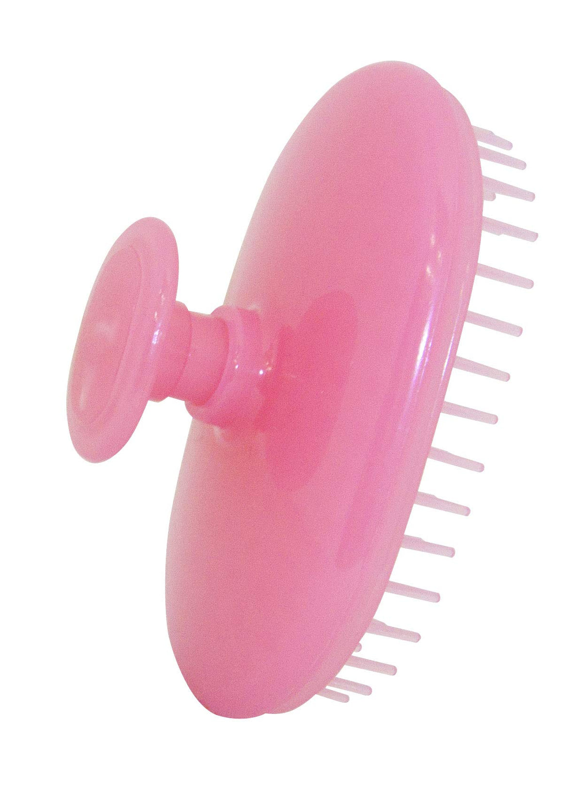 Ohe Shampoo Brush Pink Compact Design for Easy Hair Care