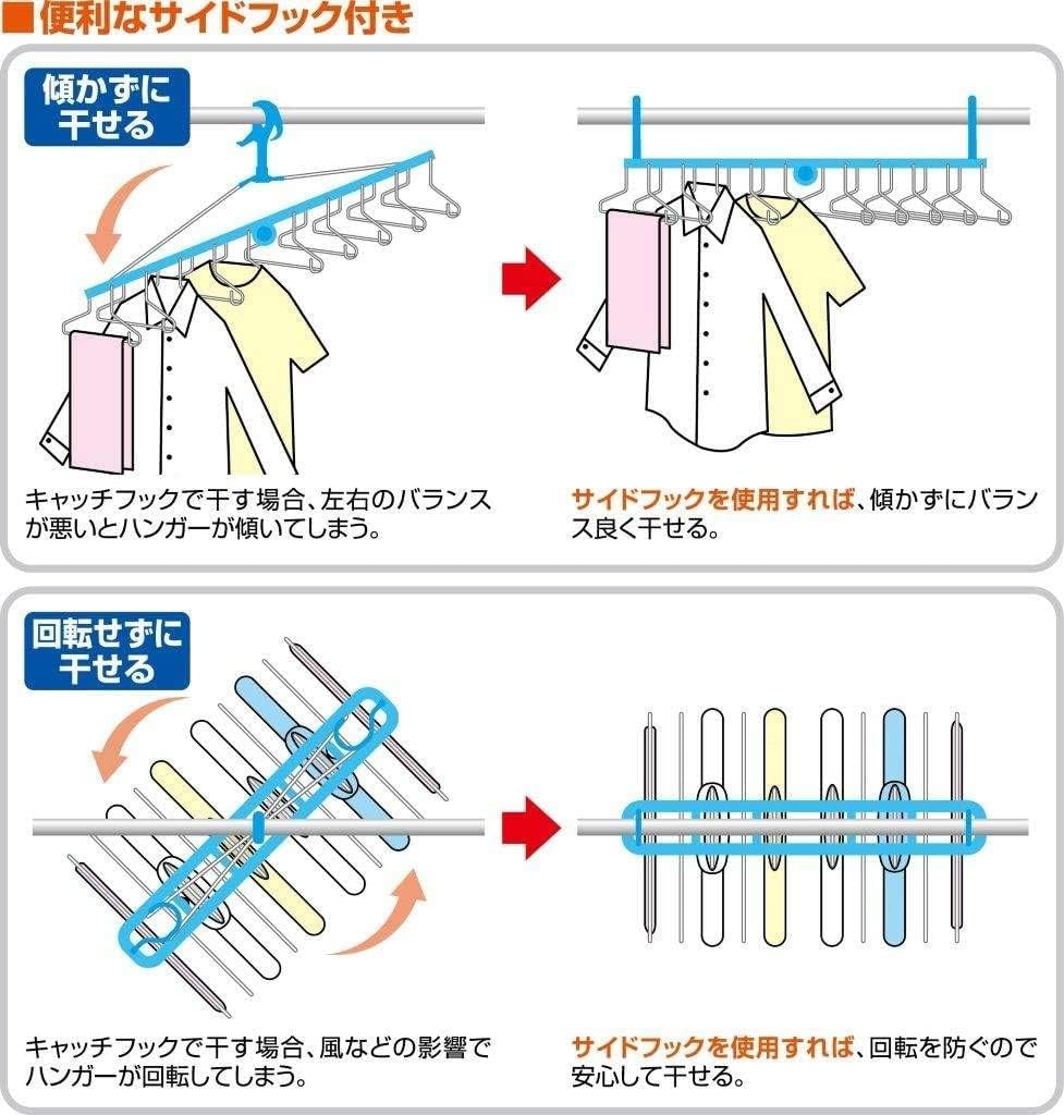 Ohe Laundry Hanger My Laundry 2 Blue 10-Clip Design