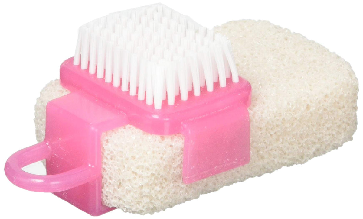 Ohe Bath Mate Pumice Stone Brush Set with Hook