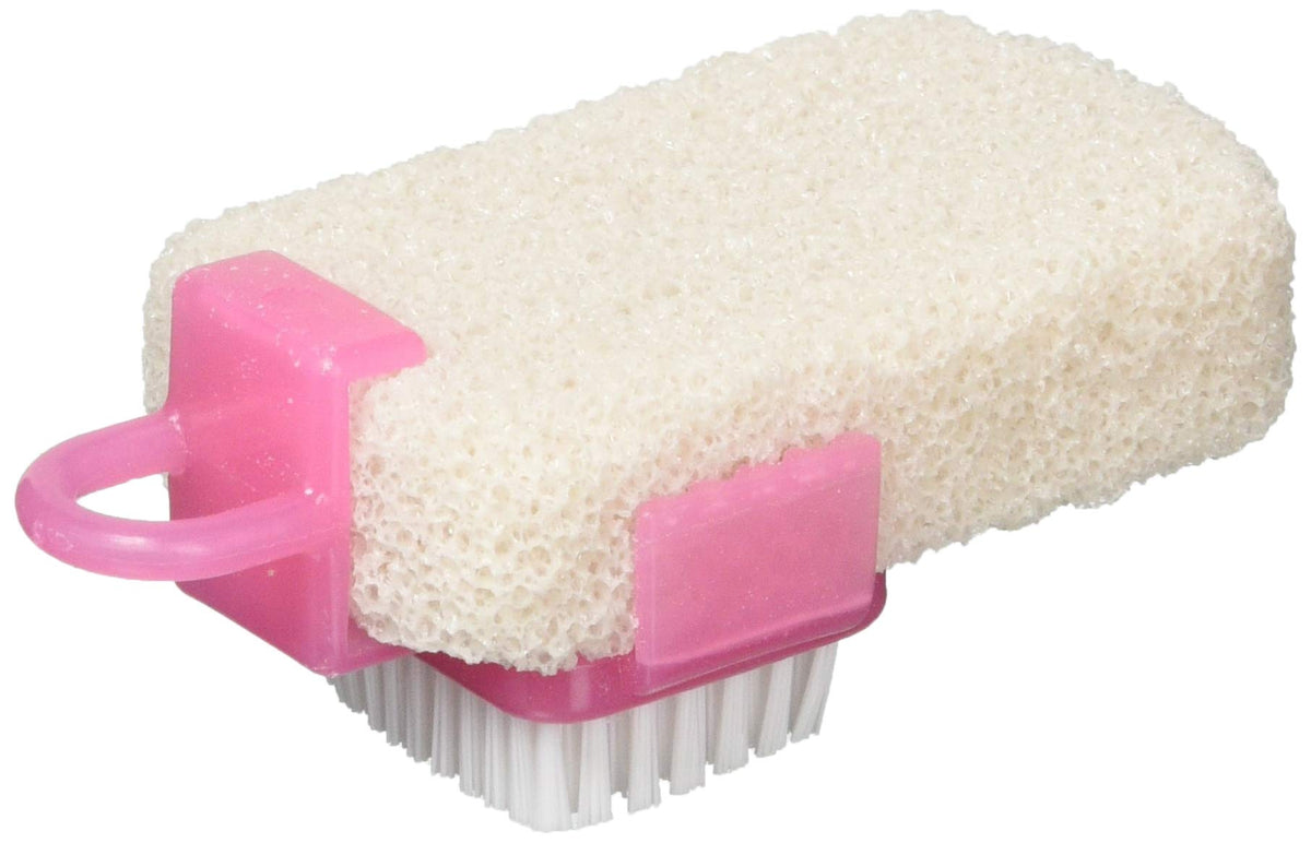 Ohe Bath Mate Pumice Stone Brush Set with Hook