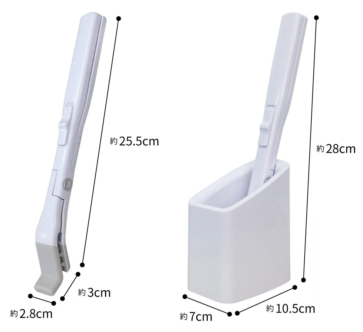 Ohe Toilet Cleaning Tool with Case for Easy Disposal