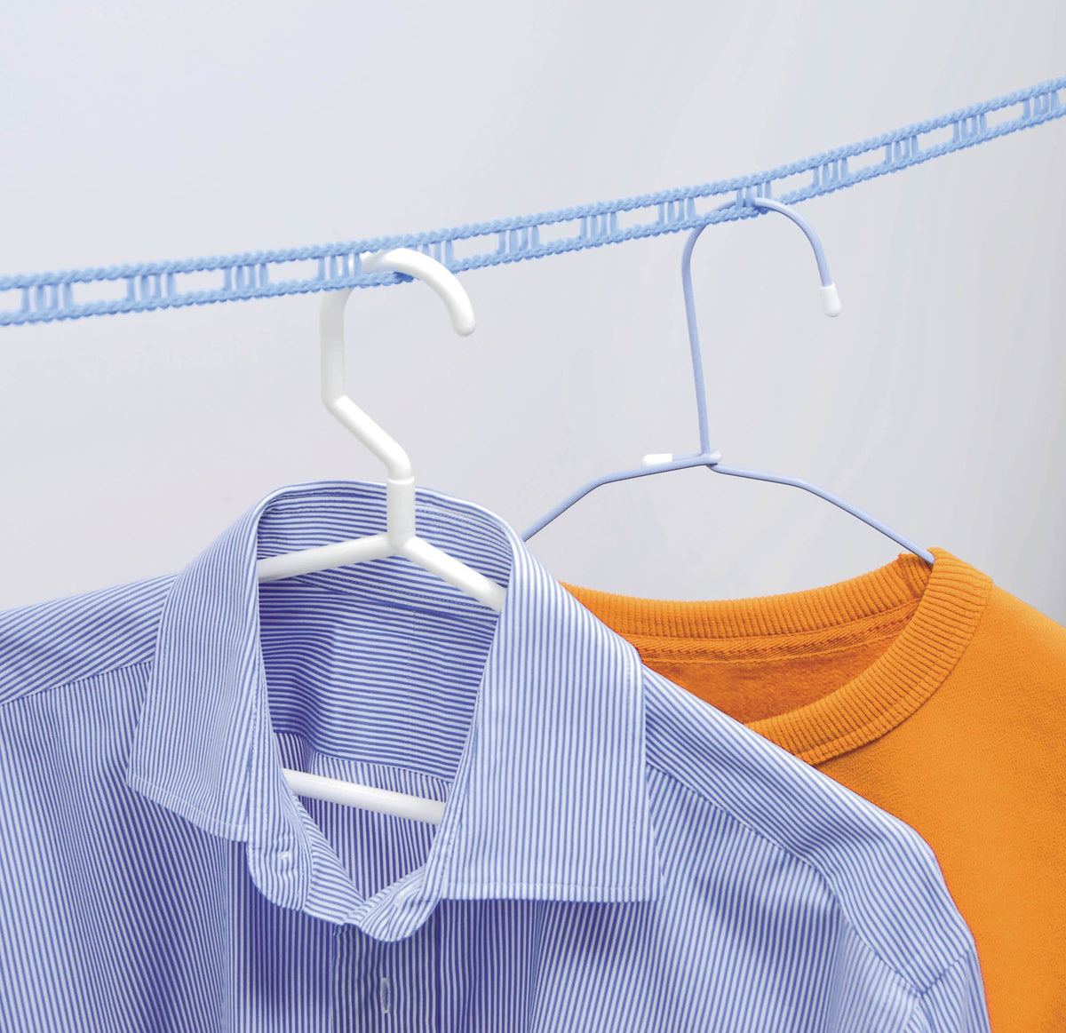 Ohe Laundry Drying Rope Blue 5m with Hanger Stop Feature