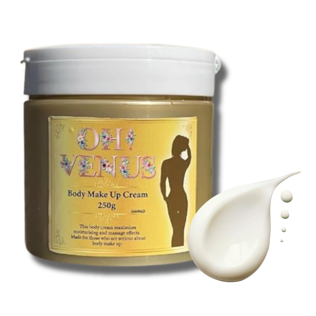 OH!VENUS Body Makeup Cream 250g with Grapefruit Essential Oil
