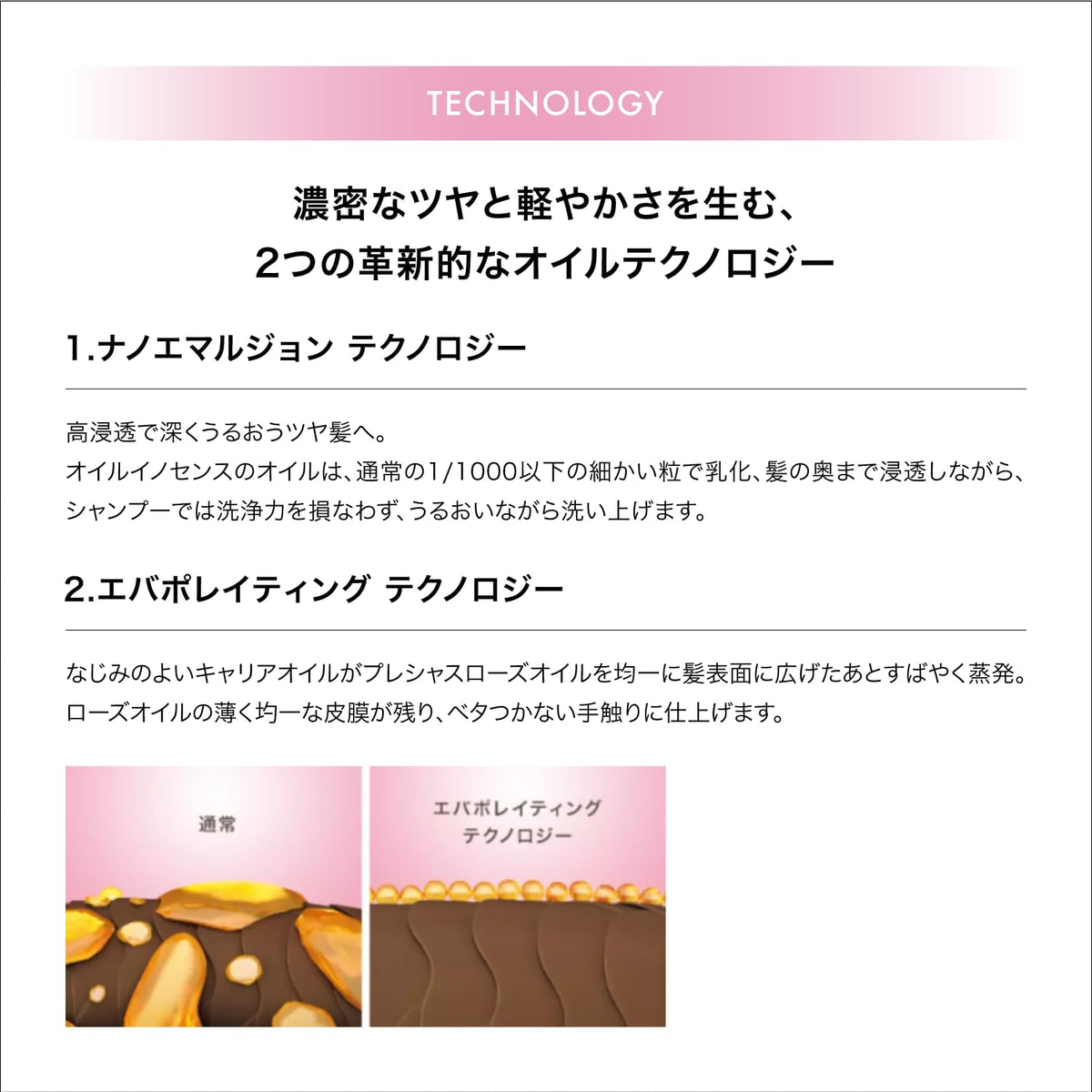 OIL INNOSENSE Rose Oil Treatment 150g Japanese Hair Care