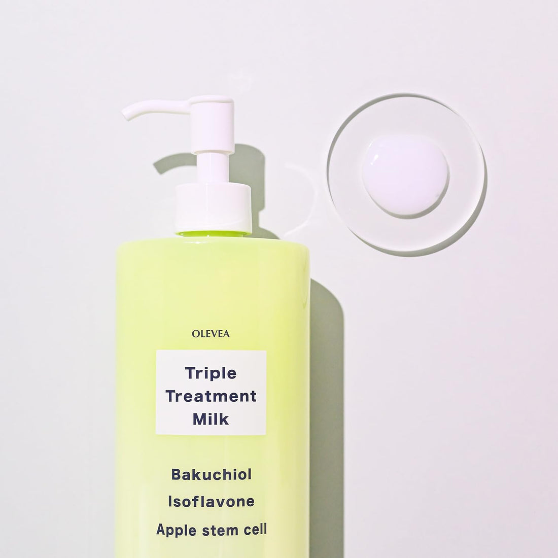 OLEVEA Body Milk Triple Treatment 480g with Fruity and Soap Scent