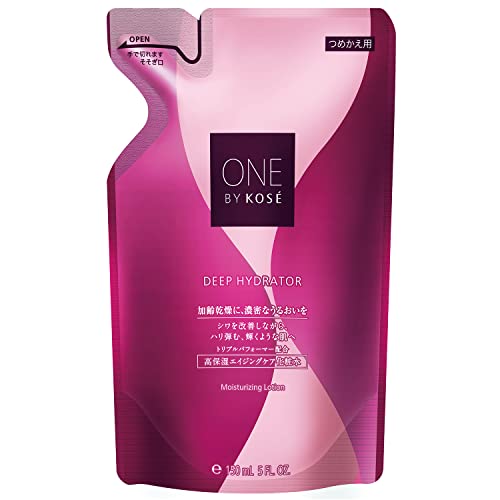 ONE BY KOSE Deep Hydrator Refill 150mL Moisturizing Lotion for Japanese Skincare