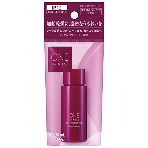 ONE BY KOSE Deep Hydrator Lotion 30mL for Moisture and Brightness